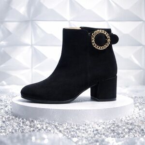 Ron White Suede Ankle Boots